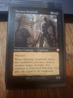 Noxious Gearhulk (Retro Frame) Commander: the Brothers' War Regular - Image 1