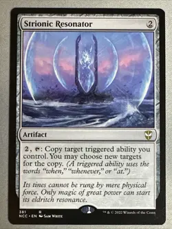 MTG / Strionic Resonator / NCC / #381 / Regular / Rare / NM - Image 1