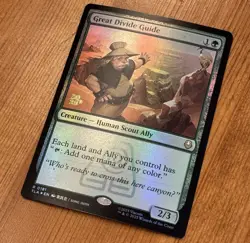 Great Divide Guide [Prerelease] R 0181, NM Foil Promo, MTG Avatar TLA Stamped - Image 2