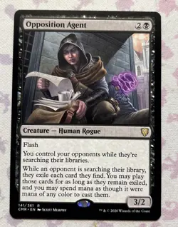 MTG Opposition Agent [Commander Legends] Near Mint​ - Image 1