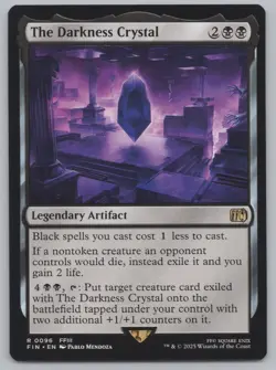 MTG Final Fantasy - The Darkness Crystal #96 -i470 - Image 1