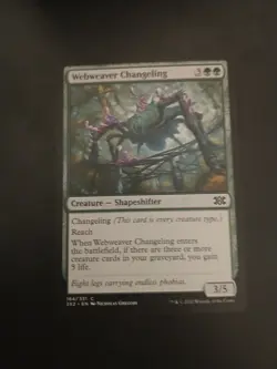 Webweaver Changeling Double Masters 2022 Regular - Image 1