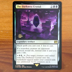The Darkness Crystal - Prerelease Foil Promo - Final Fantasy MTG - Image 1
