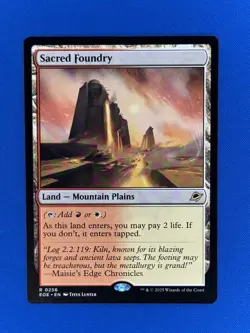 Sacred Foundry (0256) Rare MTG: Edge of Eternities - Image 1
