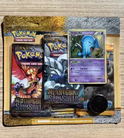 Pokemon Heartgold Soulsilver Lugia Ho-Oh Blister Booster 3 Pack English Sealed - Image 1