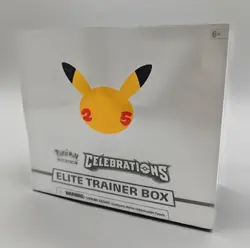 Pokemon TCG Celebrations ETB 25th Anniversary Elite Trainer Box New Sealed 820650809439 - Image 1