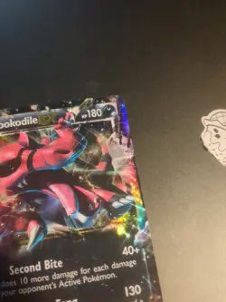 Pokemon TCG Krookodile EX XY25 Black Star Promo Holo HP - Image 5