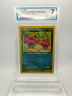 OCG 7 Vileplume Reverse Holo 17/18 (2001) Pokemon Southern Islands - Image 1
