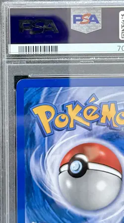 Pokemon Lugia Holo D&P Secret Wonders 14/132 Holo Bleed + 2X Swirl PSA 8 NM-MT - Image 5