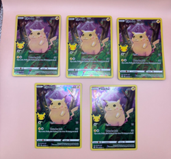 Pikachu 005/025 Full Art Pokemon Celebrations 25th Anniversary (5) - Image 1