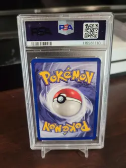2000 POKEMON ROCKET 1ST ED #45 DARK VAPOREON PSA 8 - Image 2