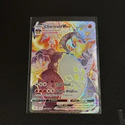 Pokemon TCG Shiny Charizard VMAX Shining Fates SV107/SV122 - Image 1