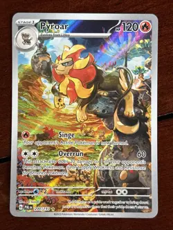 Pokemon Paldea Evolved Pyroar 200/193 Illustration Rare Holo - Image 1