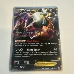 2013 DARKRAI EX POKEMON World Championships 2013 63/108 Jason - Image 1