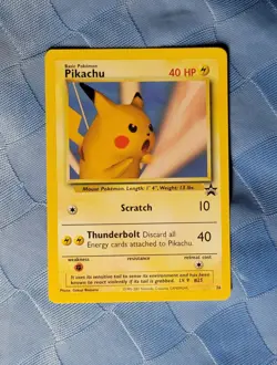 Pikachu SNAP Promo 26/53 Wotc Black Star Promo Pokemon NM 01 - Image 2
