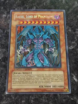 Raviel, Lord of Phantasms CT03-EN003 Yugioh! Holo Foil Secret Rare Nice! - Image 1