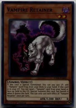 Vampire Retainer Super Rare Dark Saviors DASA-EN002 LP - Image 1