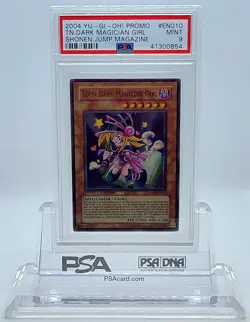 YUGIOH JUMP-EN010 TOON DARK MAGICIAN GIRL ULTRA RARE HOLO PSA 9 MINT #41300854 - Image 3