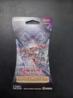 Yugioh - Tactical Masters 1st Edition Sleeved Blister Booster Pack - Image 1