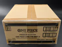 One Piece PRB-02 The Best Vol 2 Premium Booster 10-Box Case SEALED - Image 2