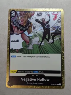 Negative Hollow OP06-097 Wings Of The Captain One Piece Card English - Image 1