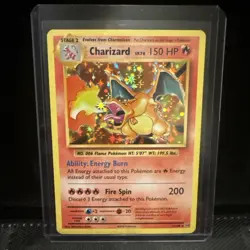 Pokemon TCG Charizard 11/108 Evolutions Holo Card 2016 LP Condition - Image 1