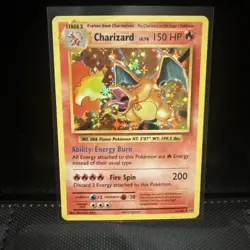 Pokemon TCG Charizard 11/108 Evolutions Holo Card 2016 LP Condition - Image 3