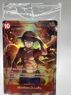 SEALED ! Promo One Piece CARD Treasure Booster Monkey.D.Luffy ST10-006 SR NEW - Image 3