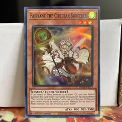 1ST ED FAIRYANT THE CIRCULAR SORCERER 2020 PHHY-EN025 YUGIOH CARD (NM) - Image 1