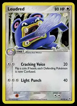 Pokemon Card - Loudred Hidden Legends 39/101 Uncommon Reverse Holo - Image 1