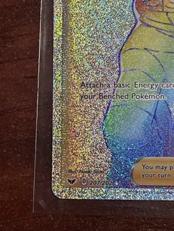 Bede - 207/202 - Pokemon Sword & Shield Base Set Secret Rare Card NM - Image 5
