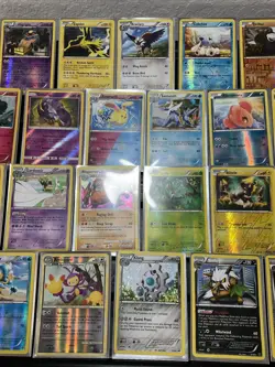 (30) Pokemon Cards Lot WOTC Vtg Holo STAMPED REVERSE Swirl Xerneas Cracked Ice - Image 3