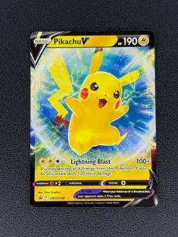 Pikachu V - SWSH198 - SWSH: Sword & Shield Promo Cards (SWSD) Pokemon LFP - Image 1