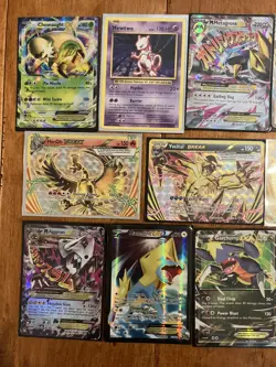 (READ) 17 pokemon card lot Kangaskhan EX HO-OH Break M Steelix full art. - Image 1