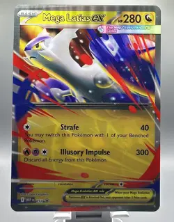 ✨Mega Latias EX | Black Star Promo | 011 | MEP | JUMBO Card | Pokemon TCG✨ - Image 1