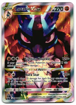 Lucario VSTAR SWSH291 - SWSH Black Star Promo Pokemon TCG - M/LP Card - Image 1