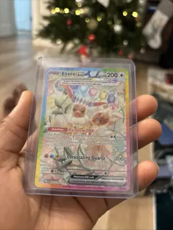 Pokemon TCG Eevee EX Prismatic Evolutions Card 167/131 Near Mint Condition - Image 1