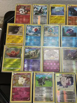 (30) Pokemon Cards Lot WOTC Vtg Holo STAMPED REVERSE Slaking Clefairy Pyroar - Image 2