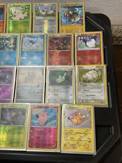 (30) Pokemon Cards Lot WOTC Vtg Holo STAMPED REVERSE Slaking Clefairy Pyroar - Image 4