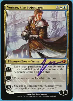 Venser, the Sojourner Scars of Mirrodin NM Artist Signed CARD (s1905) ABUGames - Image 1