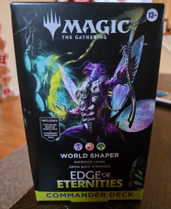 NEW Magic The Gathering "WORLD SHAPER" Commander Deck Cards Edge of Eternities - Image 1