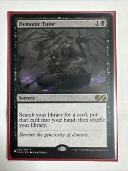 Demonic Tutor Ultimate Masters Regular List 093/254 - Image 1