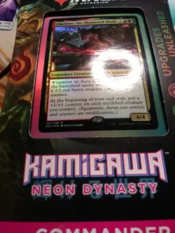Kamigawa: Neon Dynasty - Upgrades Unleashed Commander Deck - Factory Sealed - Image 1