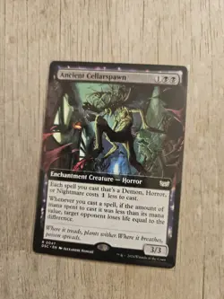 Ancient Cellarspawn (Extended Art) Commander: Duskmourn: House of Horror Regular - Image 1