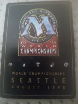 Pyroblast - 1998 Ben Rubin (ICE) (SB) World Championship Decks Regular - Image 2