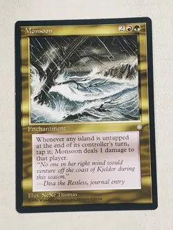 MTG Monsoon (Ice Age/Gold/R) - BGM - Image 1