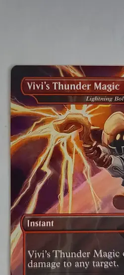 Vivi's Thunder Magic - Lightning Bolt Secret Lair Drop Regular - Image 2
