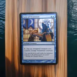 Aura of Dominion Champions of Kamigawa Non-Foil MTG Magic The Gathering Cheapest - Image 1