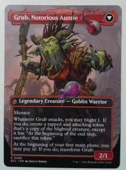 Grub, Storied Matriarch *Borderless Rare* Magic MtG x1 Lorwyn Eclipsed - Image 2