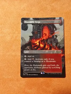 Blazemire Verge (Borderless) Duskmourn: House of Horror Regular - Image 1